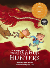 Load image into Gallery viewer, Dragon Brothers Trilogy Book 1 - The Dragon Hunters - Little Blue Lamb Childrenswear