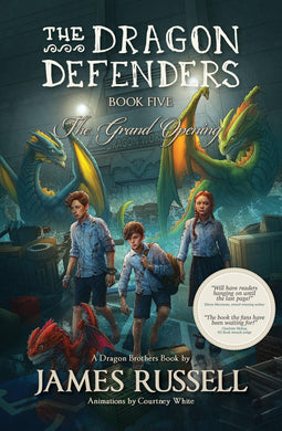 Dragon Defenders Book 5 - The Grand Opening - Little Blue Lamb Childrenswear
