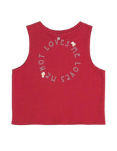 Load image into Gallery viewer, Eve Girl  |  Loves Me Not Muscle Tank  ***  Size 12   ***
