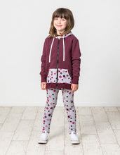 Load image into Gallery viewer, Kissed by Radicool WINTER BERRY MINI POLKA DOT LEGGING
