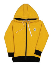 Load image into Gallery viewer, Rad Tribe TRIBE ZIP HOOD IN MUSTARD
