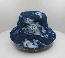Load image into Gallery viewer, Rad Tribe | Reversible Bucket Hat - Denim /Tie-Dye

