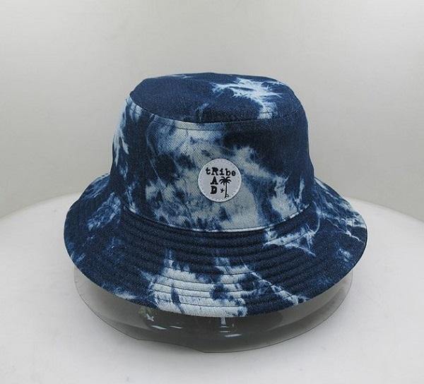Rad Tribe | Reversible Bucket Hat - Denim /Tie-Dye