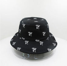 Load image into Gallery viewer, Rad Tribe | Reversible Bucket Hat - Black - Logo Print
