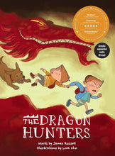 Load image into Gallery viewer, Dragon Brothers Trilogy Book 1 - The Dragon Hunters - Little Blue Lamb Childrenswear
